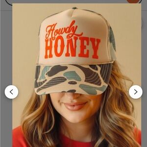 Howdy Honey Camo Trucker Hat